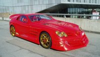 Mercedes SLR McLaren 999 Red Gold Dream – кич до захлас