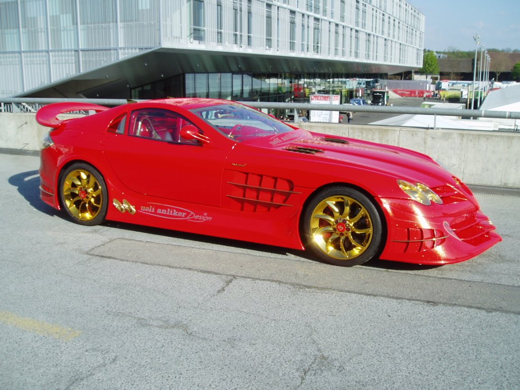 Mercedes-Benz SLR McLaren 999 Red Gold Dream