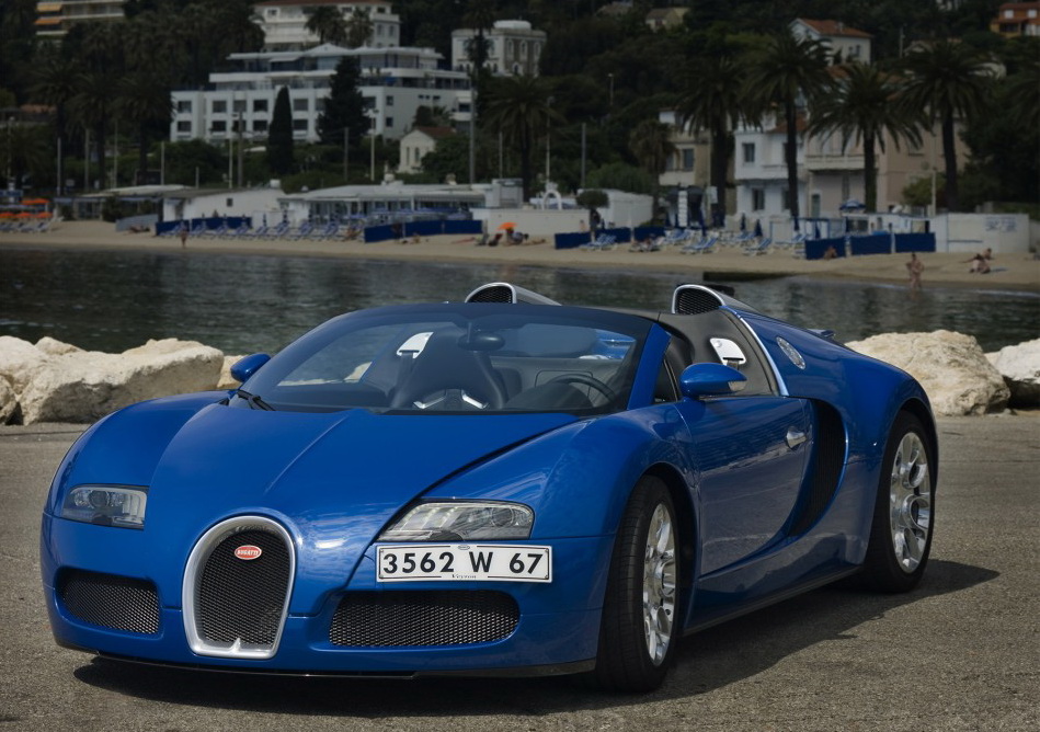 Bugatti Veyron Grand Sport в Кан