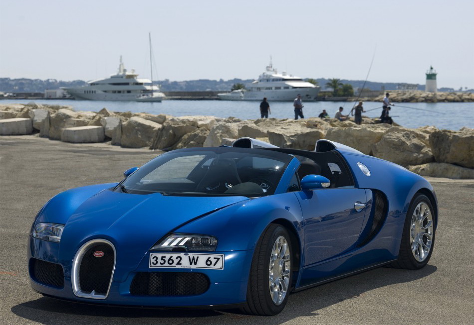 Bugatti Veyron Grand Sport в Кан