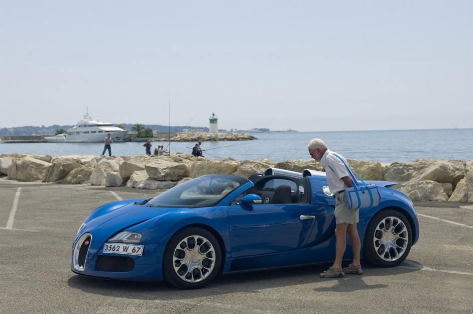 Bugatti Veyron Grand Sport в Кан