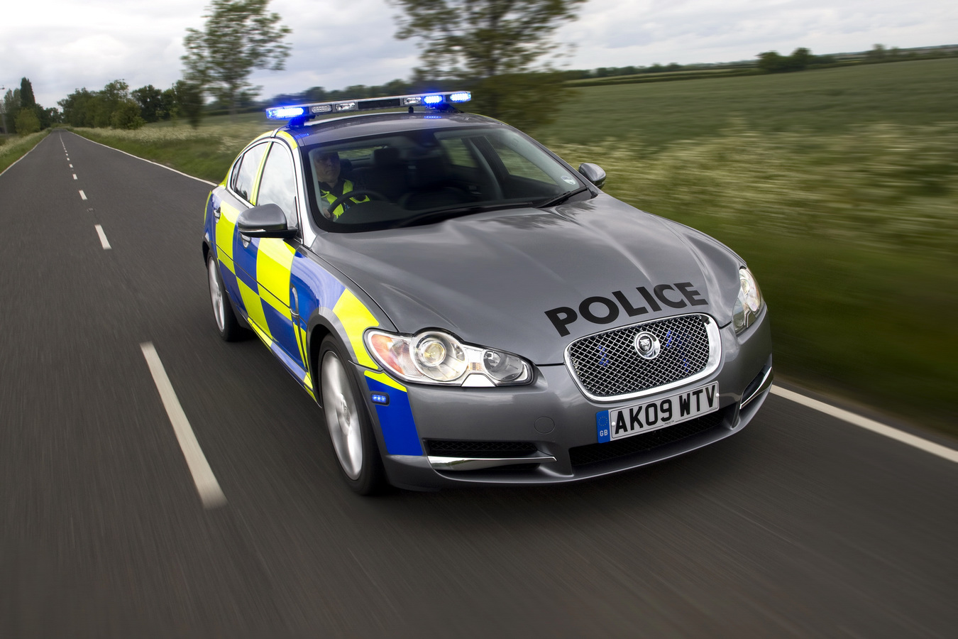 Jaguar XF Police Car