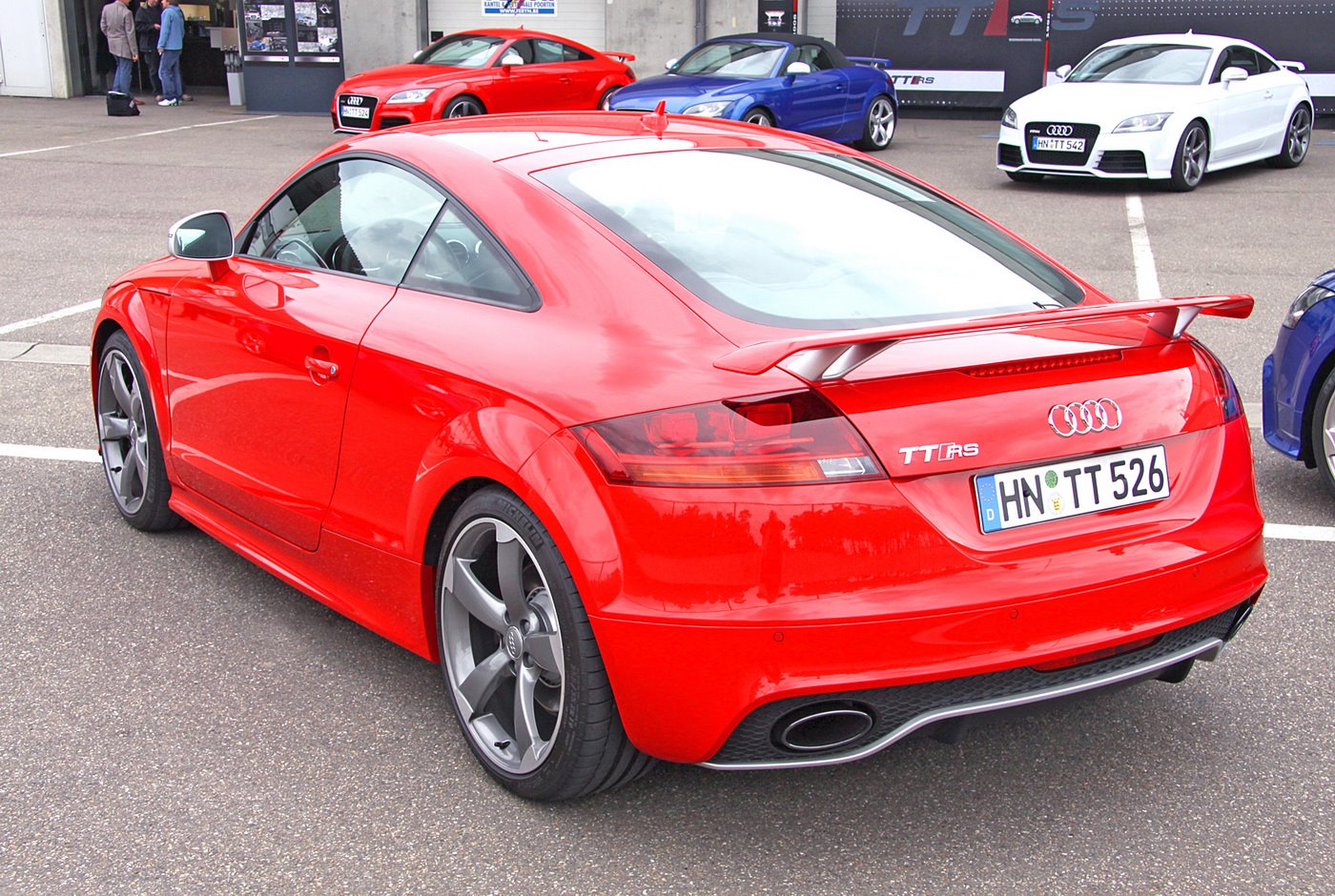 Audi TT RS (нови снимки)