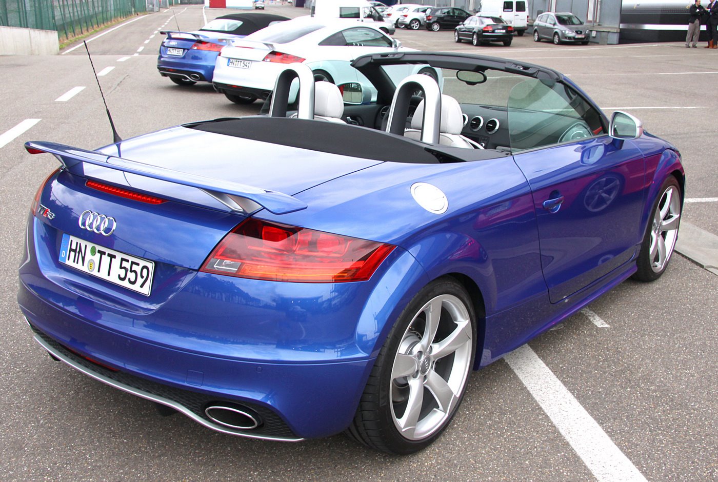 Audi TT RS (нови снимки)