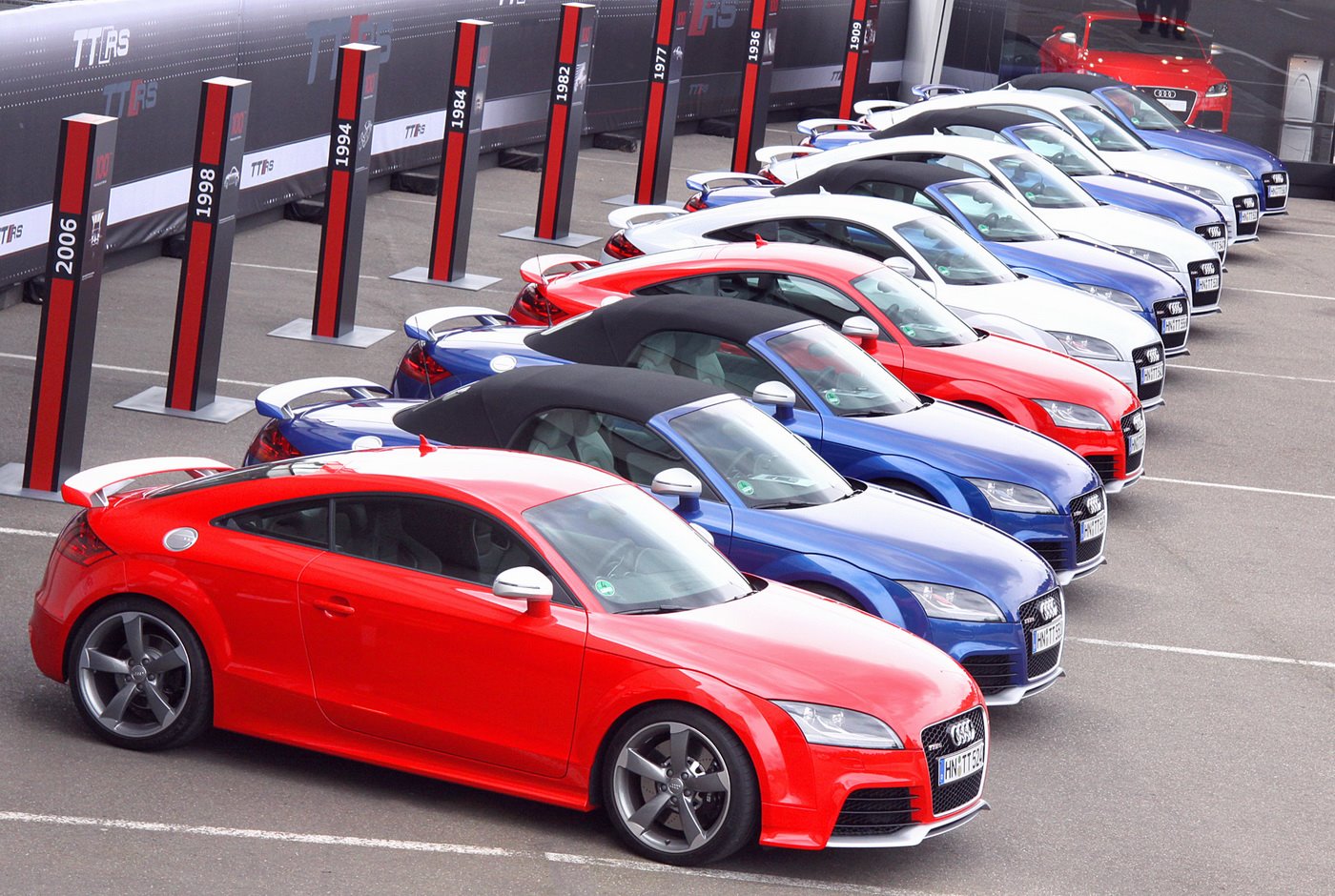 Audi TT RS (нови снимки)