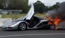 McLaren F1 за 2 млн. долара изгоря в Калифорния