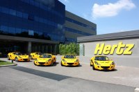 Hertz дава под наем автомобили Lotus