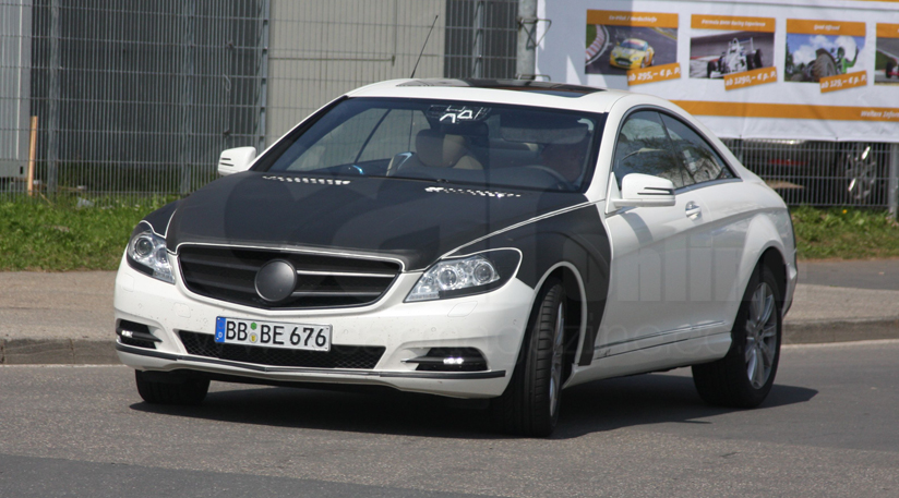 Mercedes S-CLass Coupe 2010 (spy)