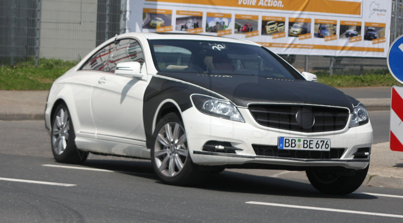Mercedes S-CLass Coupe 2010 (spy)