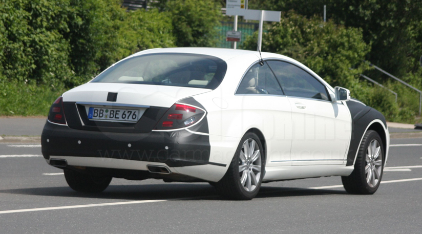 Mercedes S-CLass Coupe 2010 (spy)