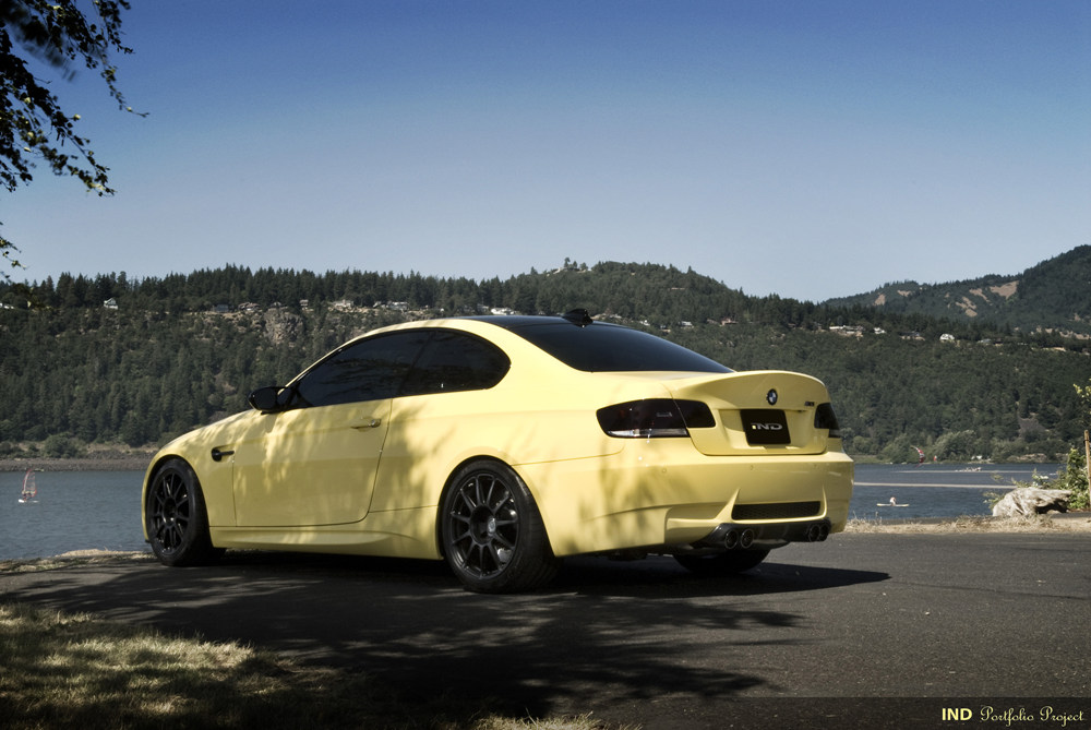 IDN BMW M3 Coupe Dakar Yellow