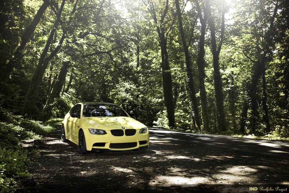 IDN BMW M3 Coupe Dakar Yellow