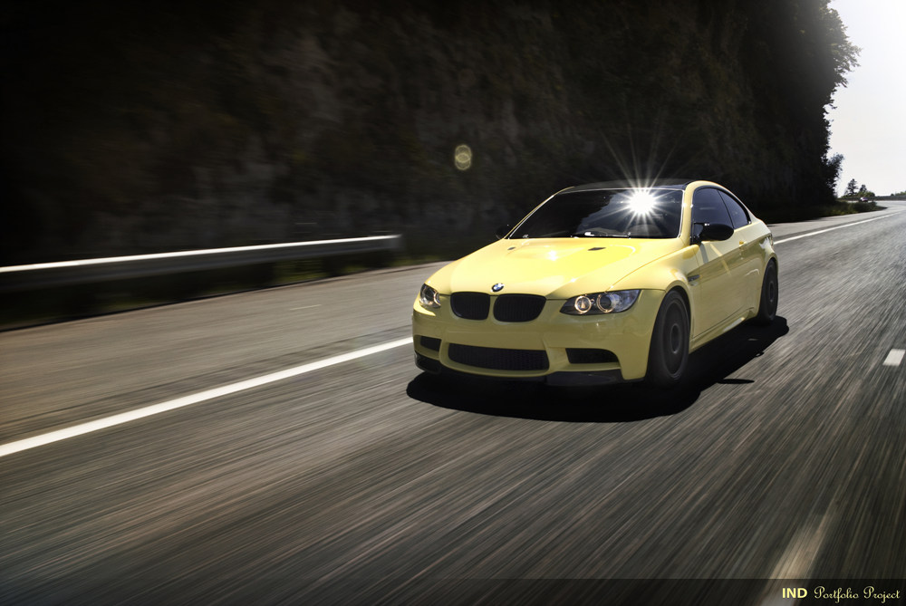 IDN BMW M3 Coupe Dakar Yellow