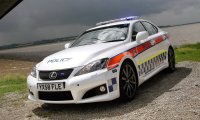 Британската полиция получи първия си Lexus IS F