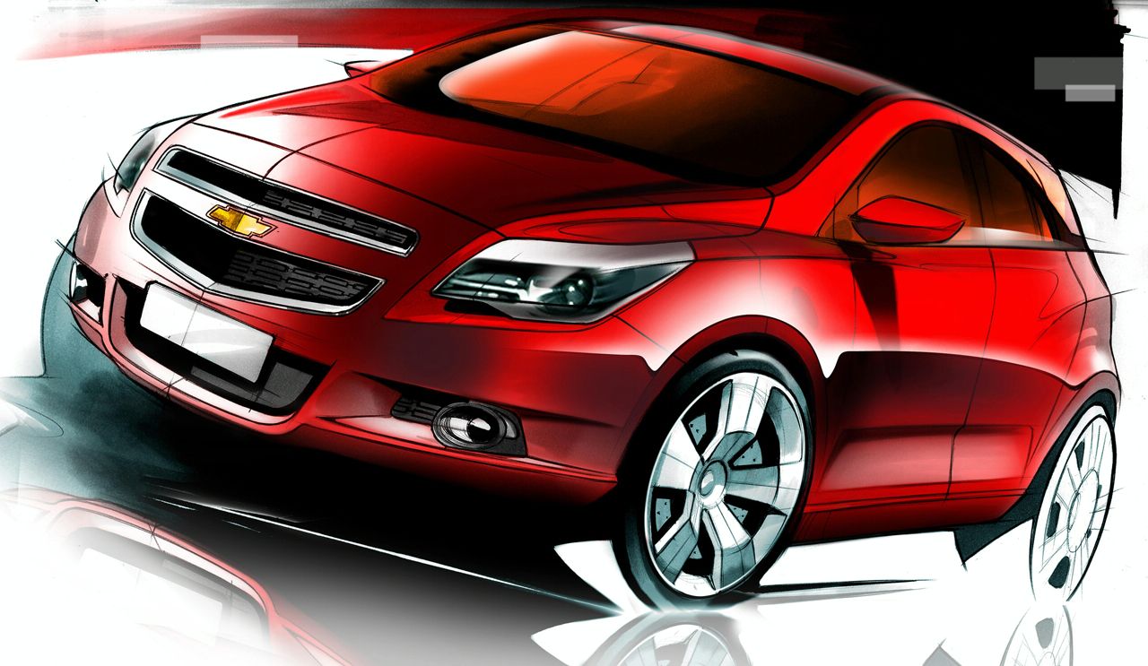Chevrolet Agile (скици)