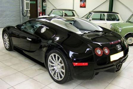 Bugatti Veyron на Дженсън Бътън