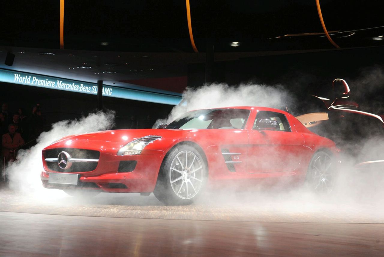 Mercedes SLS AMG Gullwing (Франкфурт 2009)