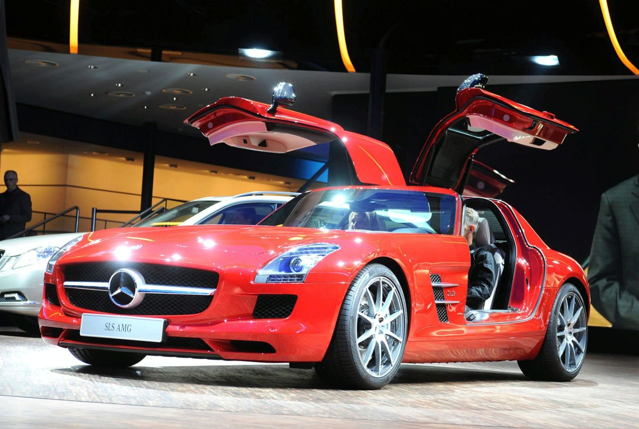 Mercedes SLS AMG Gullwing (Франкфурт 2009)