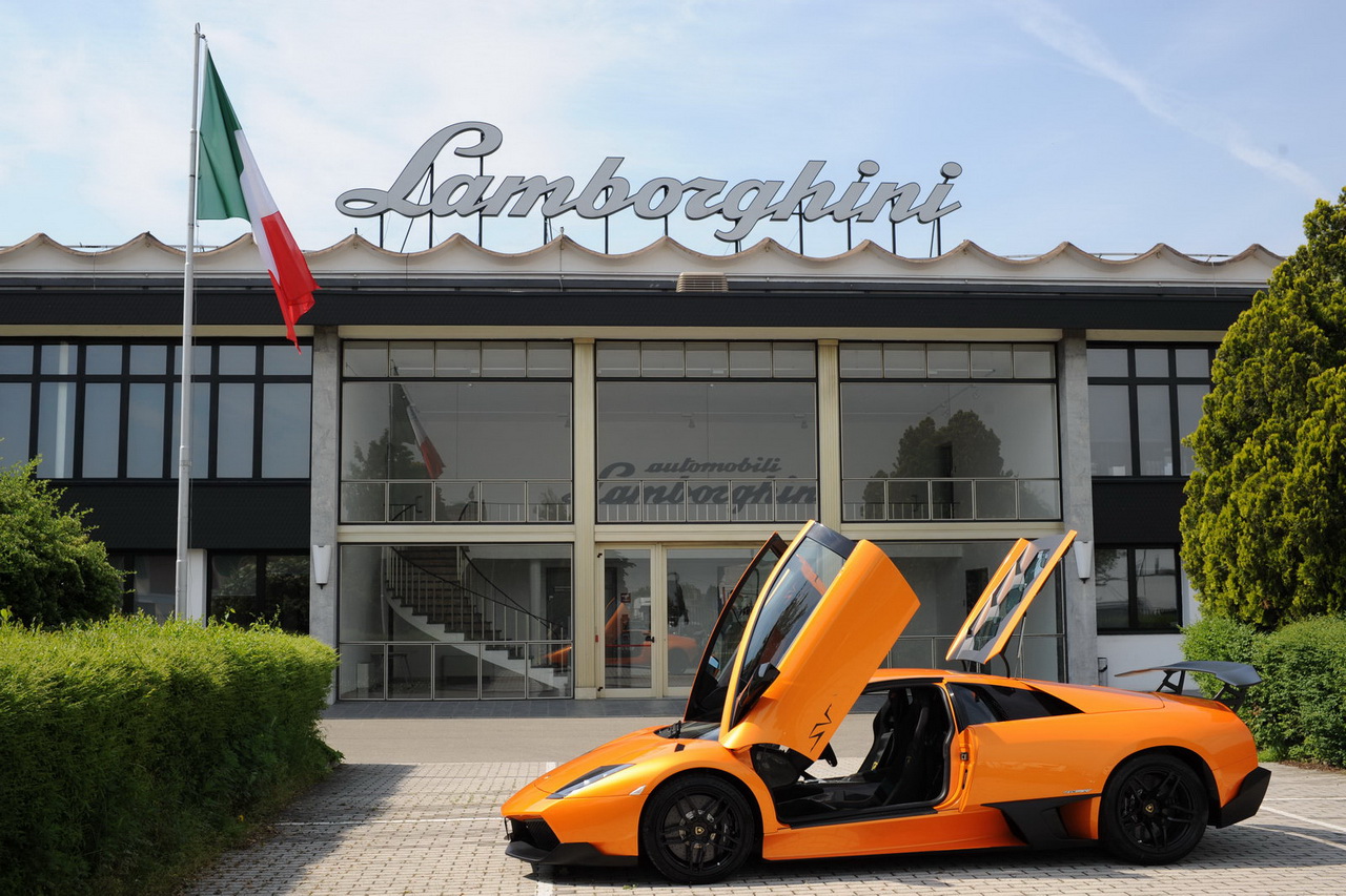 Lamborghini Murcielago LP670-4 SV (производство)