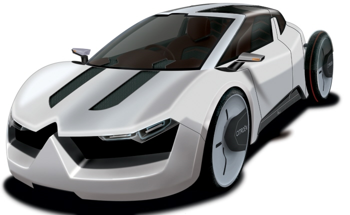 Citroen Eco-Luxury Sedan Concept