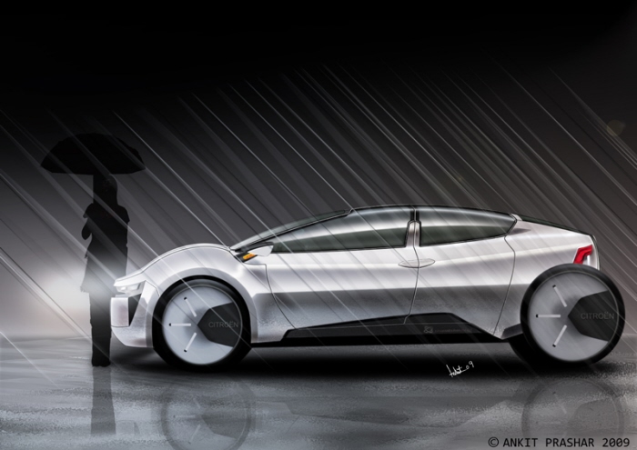 Citroen Eco-Luxury Sedan Concept
