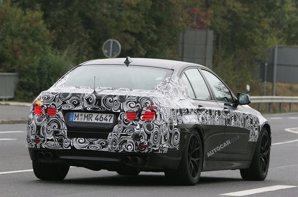 BMW M5 2012 (шпионски снимки)