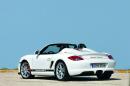 Porsche Boxster Spyder в шоурумите през февруари