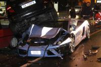 Италианската полиция разби новото си Lamborghini Gallardo LP560-4