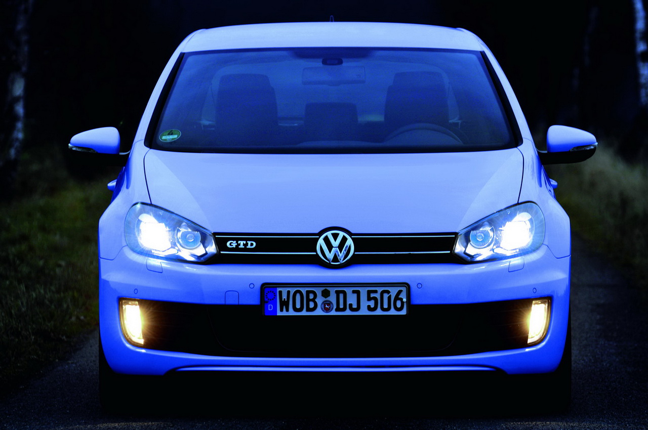 Volkswagen Golf GTD с LED светлини