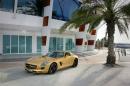 Mercedes SLS AMG Desert Gold и G 55 AMG Edition 79