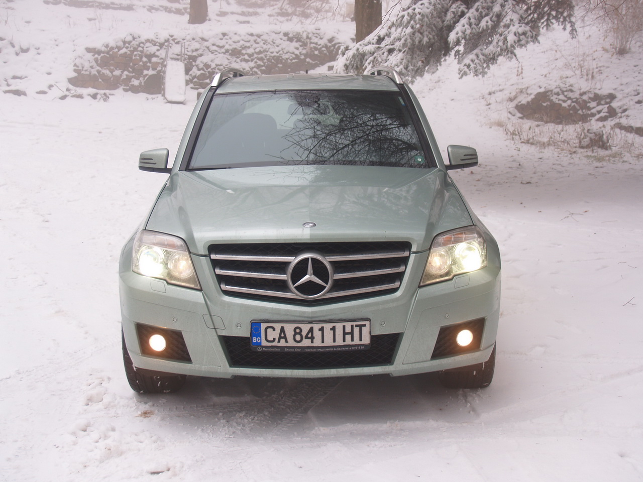 Mercedes GLK 320 CDI (тест драйв)