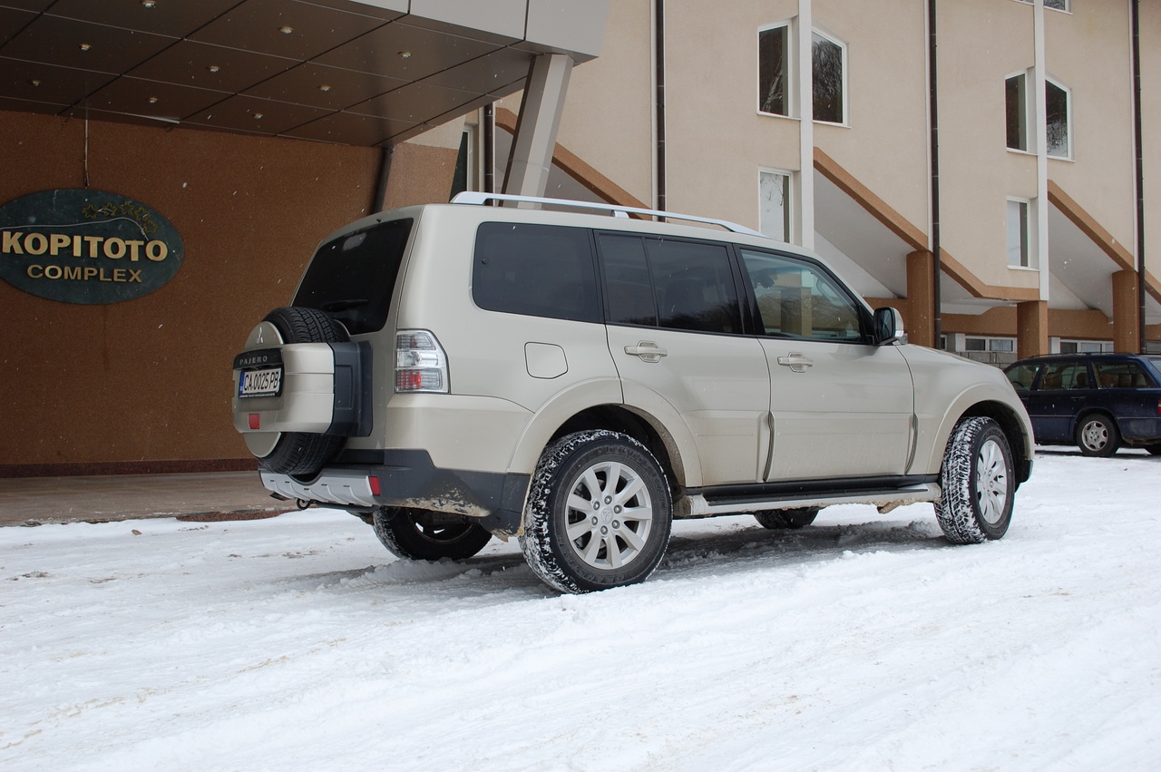 Mitsubishi Pajero 3.2 Di-D (тест драйв)