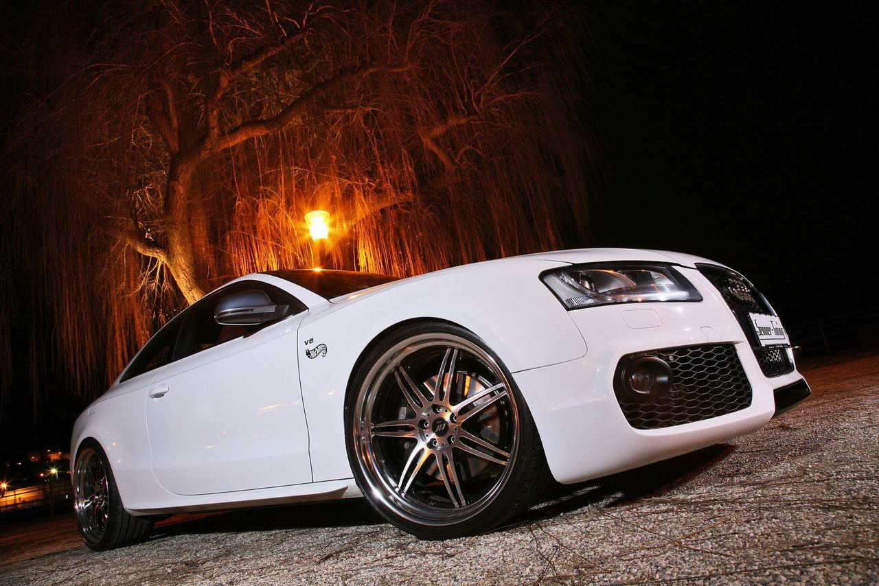 Audi S5 White Beast