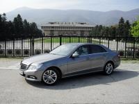 Зад волана на Mercedes E-Class