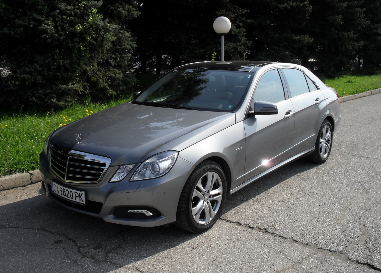 Mercedes E 250 CDI (тест драйв)