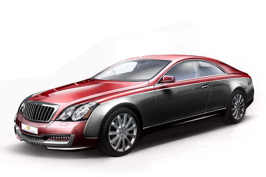 Maybach 57S Coupe (скици)