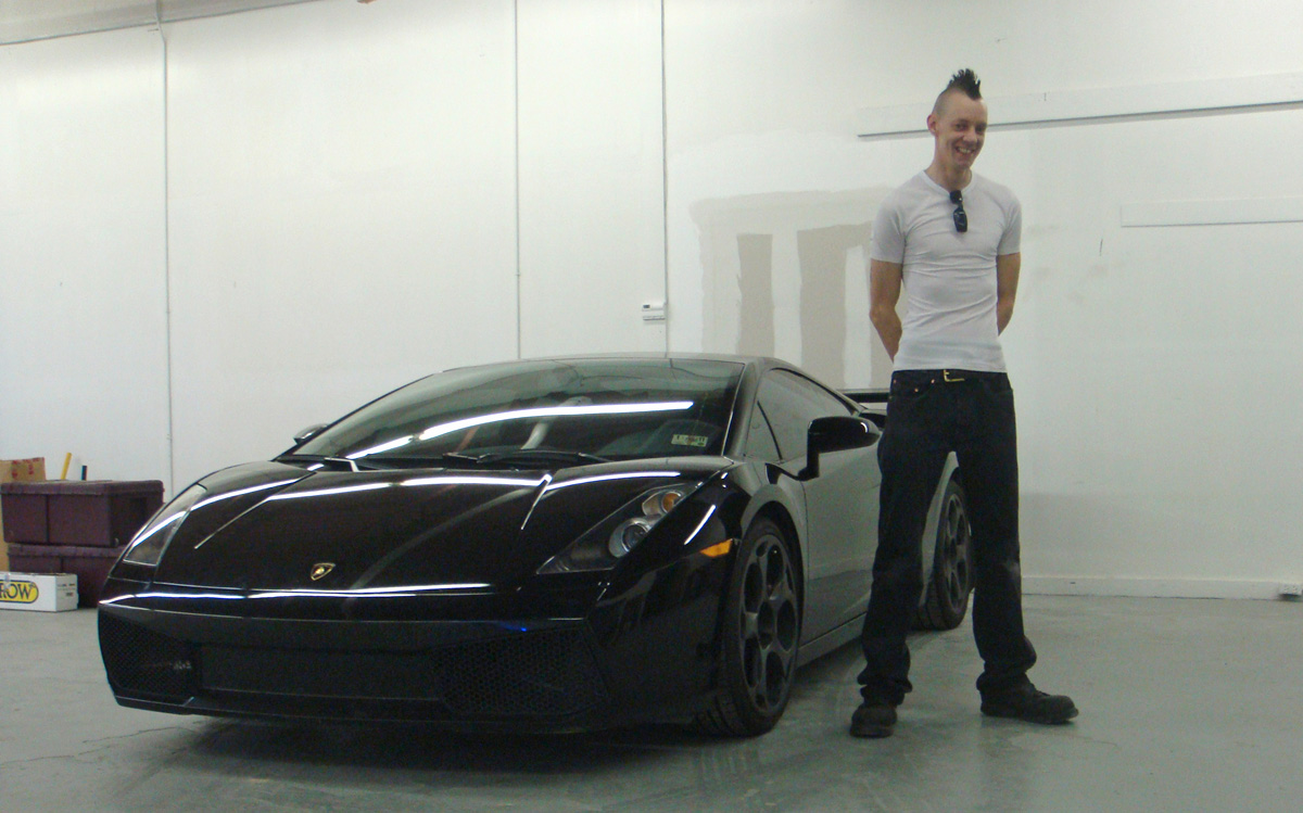 Ричард Джордан и Lamborghini Gallardo