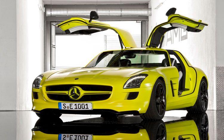 Mercedes SLS AMG E-Cell Prototype