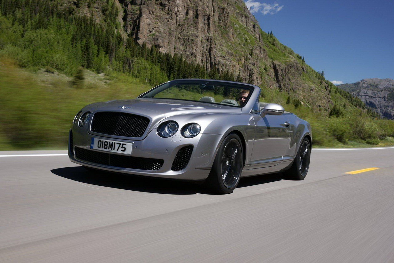 Bentley Continental Supersports Convertible (нови снимки)