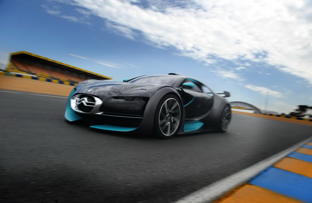 Citroen Survolt на пистата Льо Ман