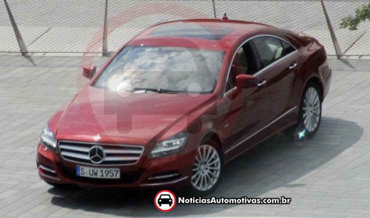Mercedes CLS 2011 (шпионски снимки)