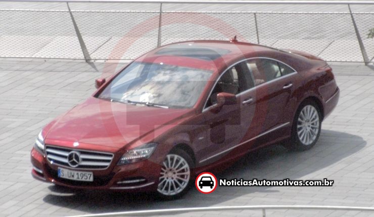 Mercedes CLS 2011 (шпионски снимки)