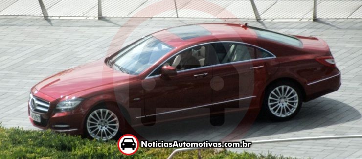 Mercedes CLS 2011 (шпионски снимки)