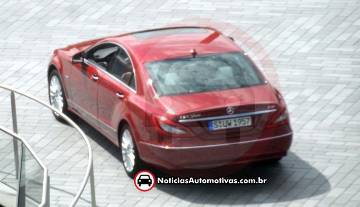 Mercedes CLS 2011 (шпионски снимки)