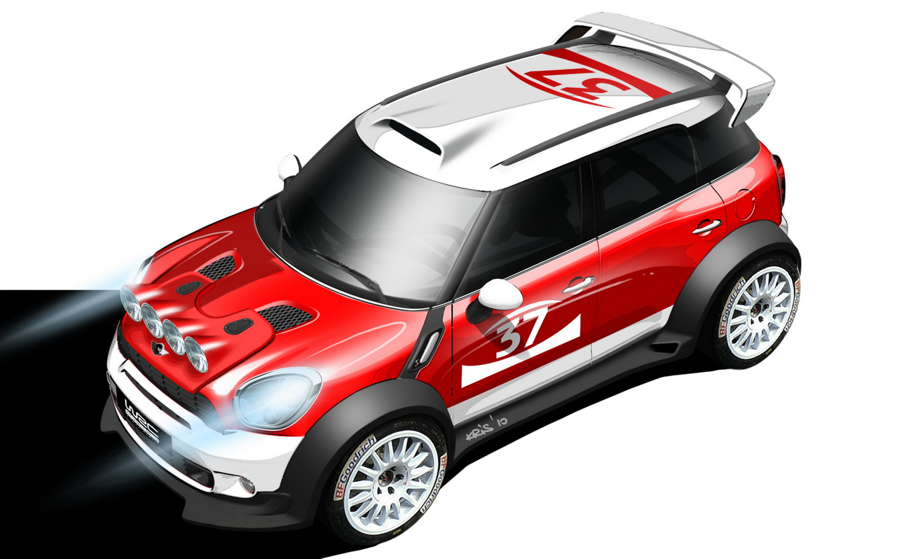 Mini Countryman WRC (скица)
