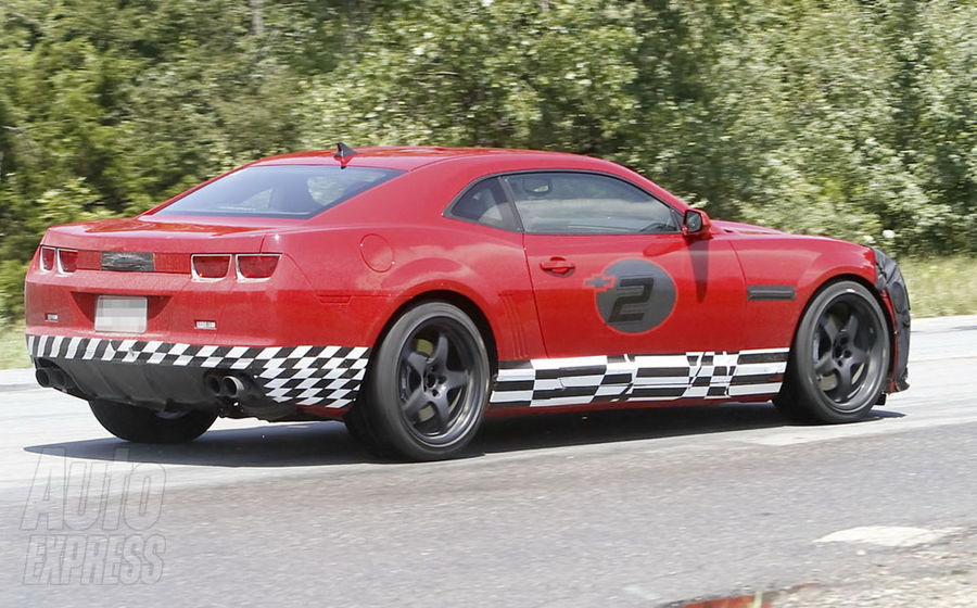 Chevrolet Camaro Z28 (шпионски снимки)