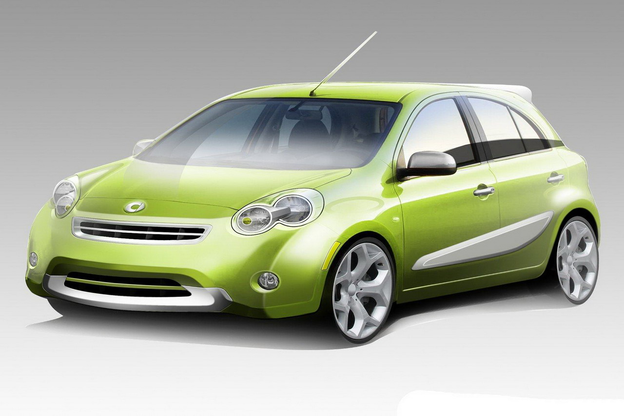 Smart ForFour 2010 (скици)