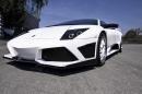 Lamborghini Murcielago LP640 стана бял прилеп