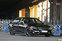 Mercedes C63 AMG вдига 305км/ч. с помощта на Wimmer RS