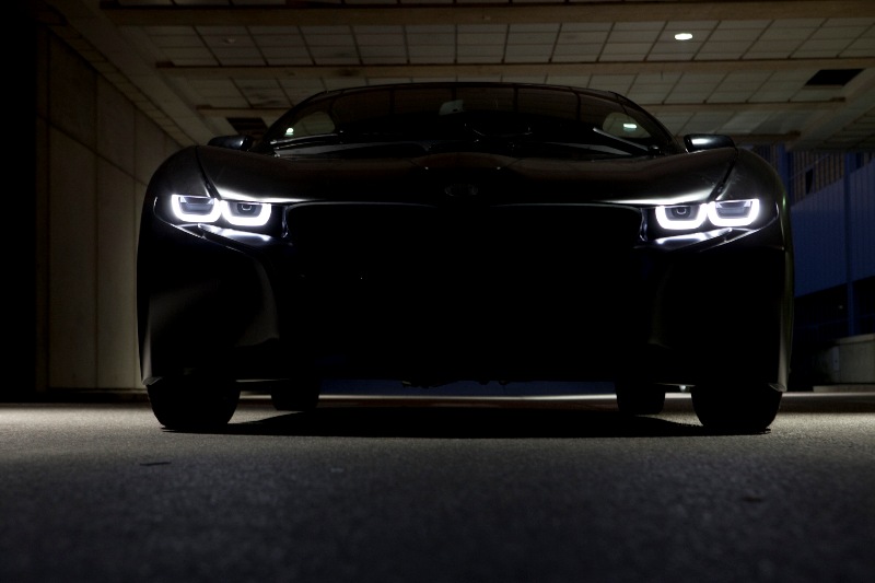 BMW Vision EfficientDynamics с маскировка